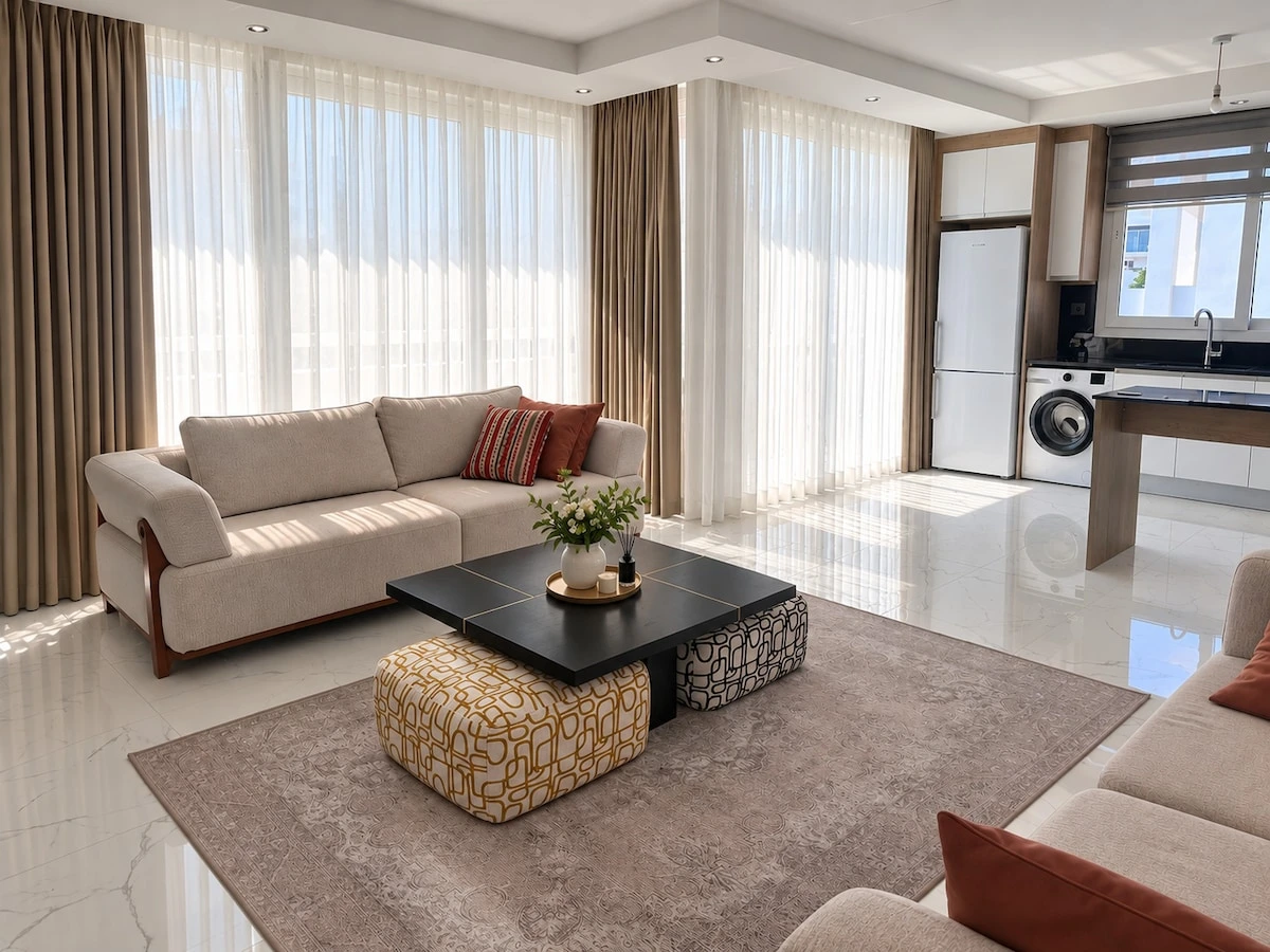 Four Seasons | Bright 1BR by the Sea — source image 1