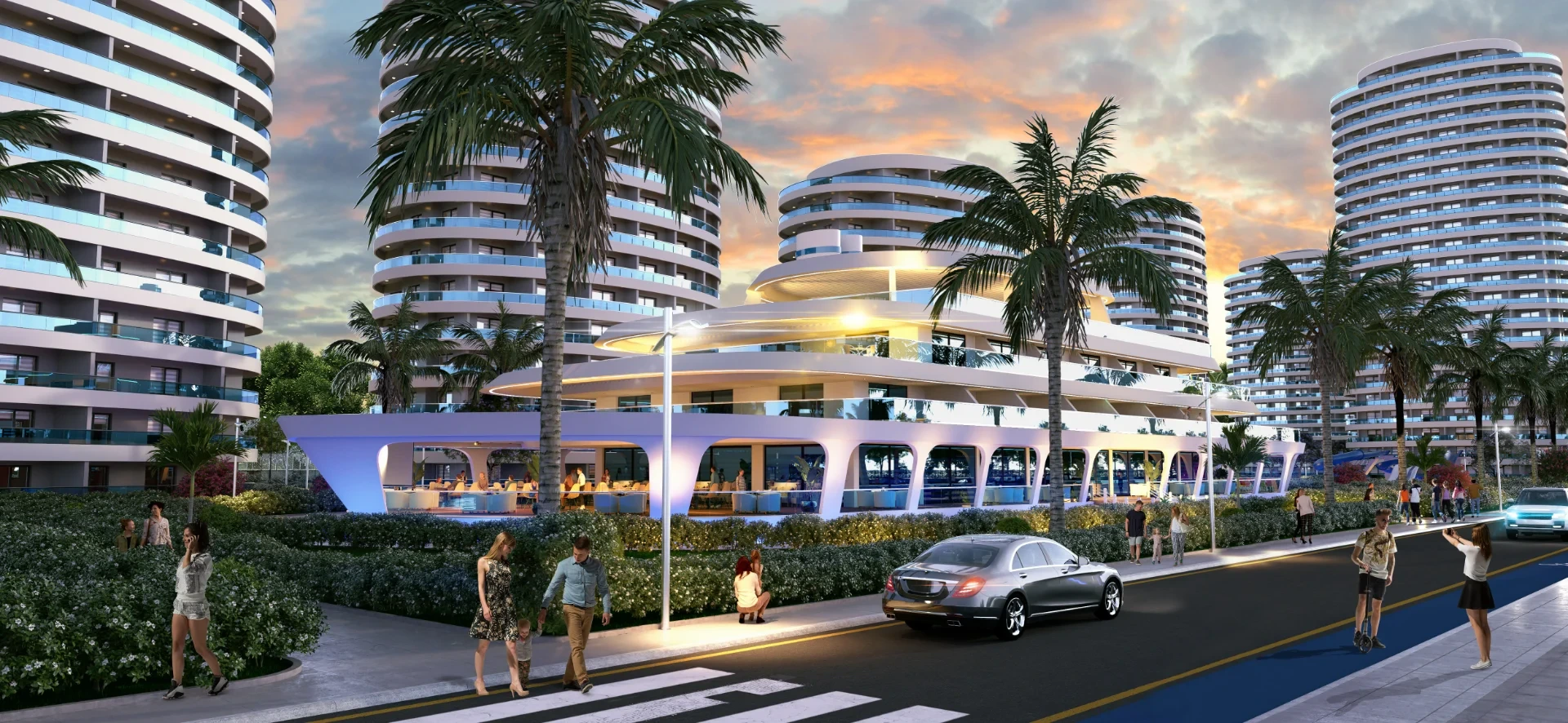 Ocean Life Residence — 1+0 Studio · Afalina-3 · HC-6849 - 2