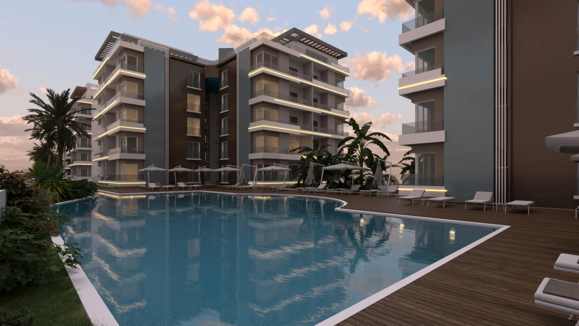Blue Residence — 1+1 Apartment · Pacific · HC-6848 - 5
