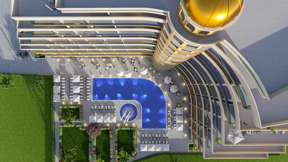 Bellagio — 1+1 Apartment · Main Blok · HC-6843