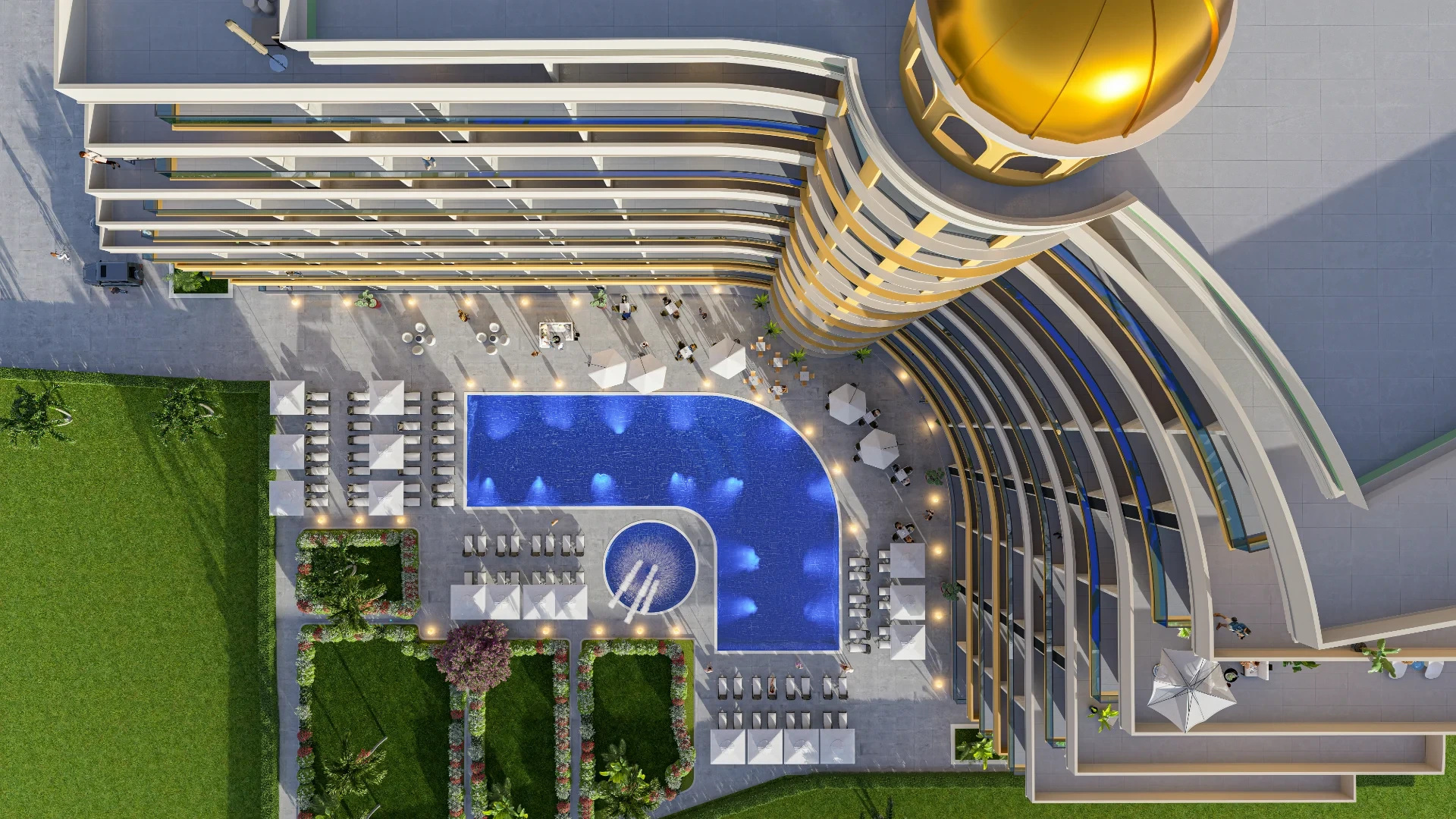 Bellagio — 1+1 Apartment · Main Blok · HC-6843 - 1