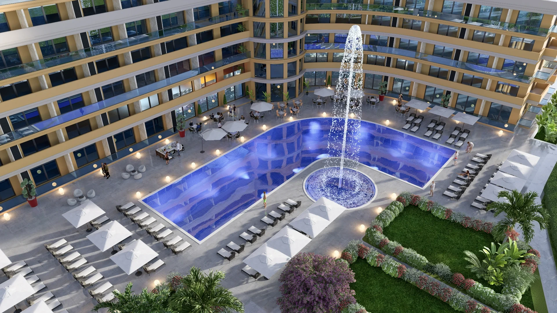 Bellagio — 1+1 Apartment · Main Blok · HC-6843 - 3