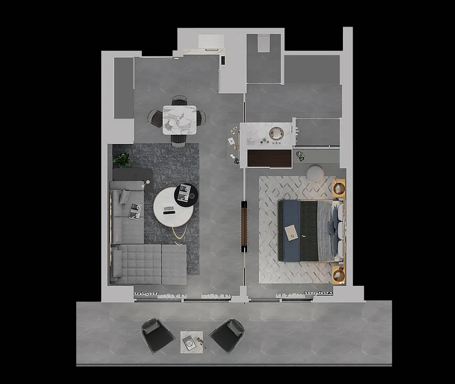 Querencia — 2+1 — Layout illustration 8