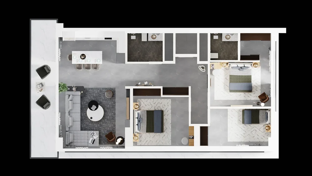 Querencia — 2+1 — Layout illustration 11