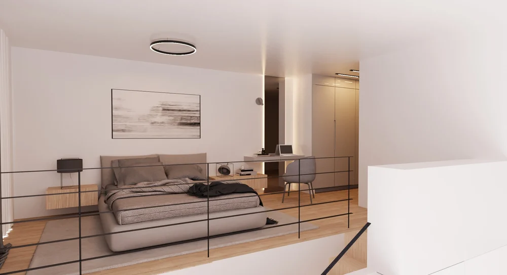 Courtyard Platinum — 2+1 Duplex — Layout illustration 2