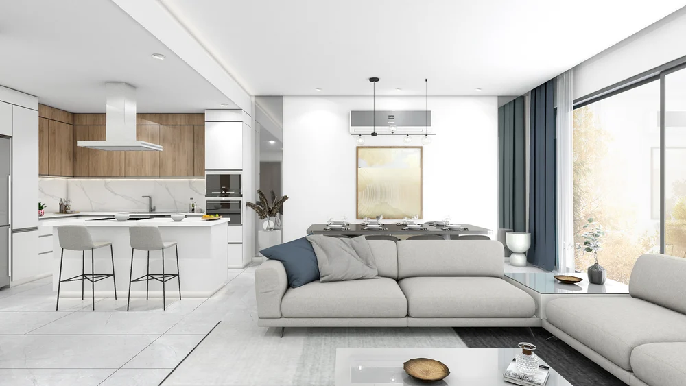 La Isla Villas — 3+1 Garden Apartment — Layout illustration 1